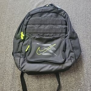 Nike Backpack Russell Wilson Pro 3Brand 15" Padded Laptop Black Green Gorpcore